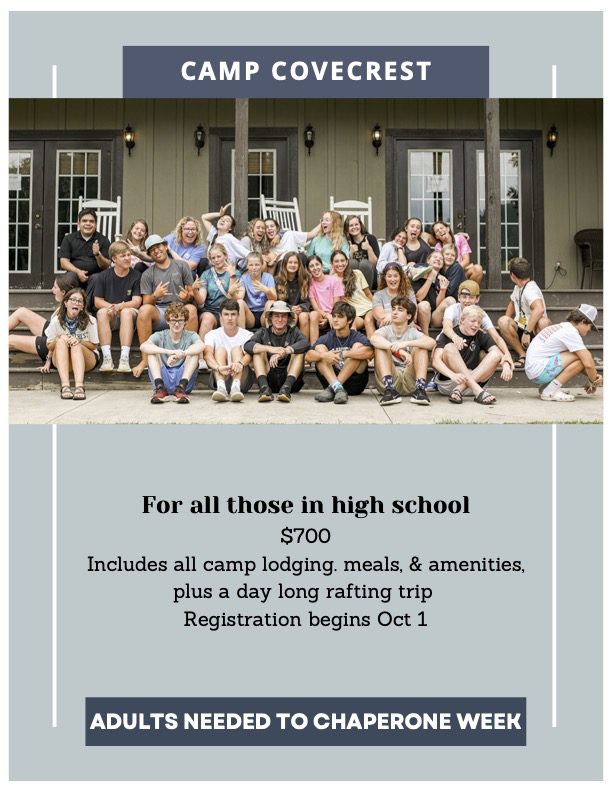 Camp Covecrest 2023: Week 1 