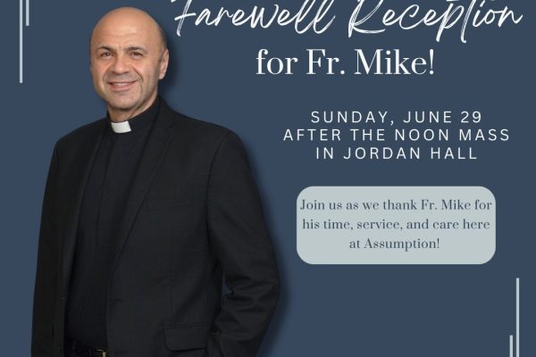Farewell Reception for Fr. Mike – Sunday, June 29