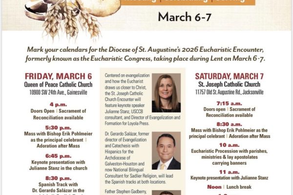 Eucharistic Encounter – March 6th & 7th